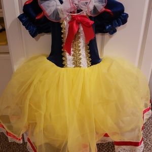 Snow white Ballet dance costume.